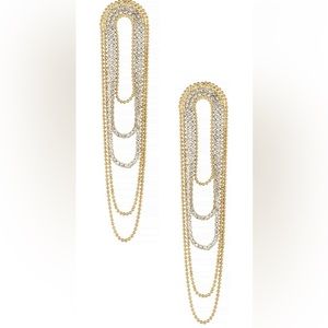 Ettika Looped fringe Drop Earrings, $50